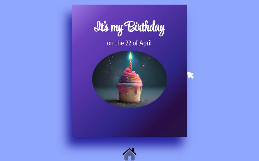 Birthday invitation preview