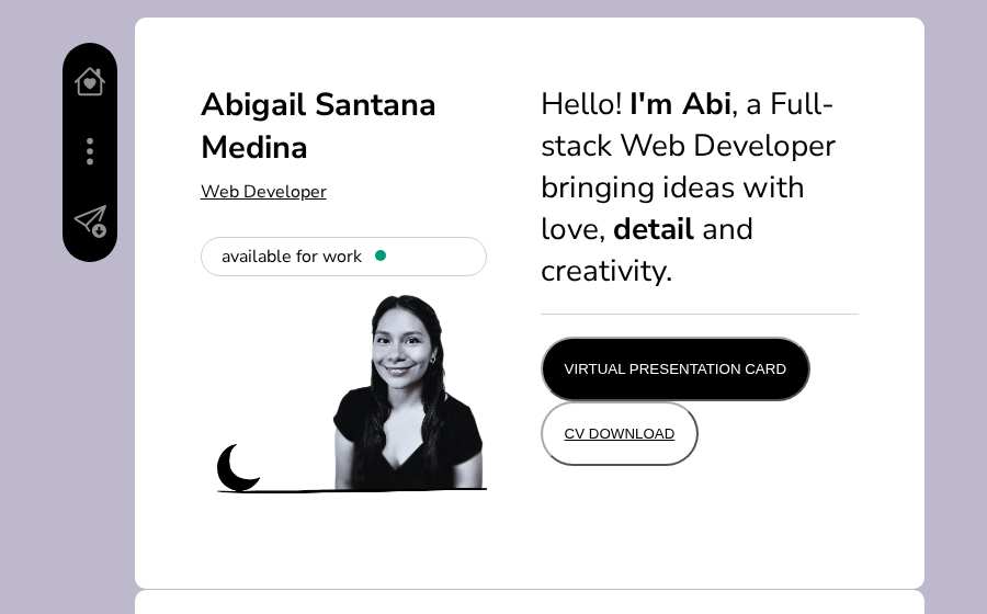 Virtual resume preview